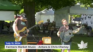 Taylor Park Farmers Market Music | Antara and Chris Cheney | 07/13/2024