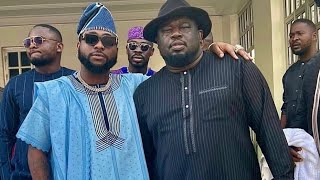 Osun State Governor inauguration as Davido, Cubana Chief Priest Shows Up