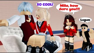 💖 School Love : Fall in love with my enemy | Episode 1-2 | Roblox story