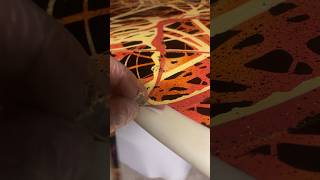 ASMR surfboard soap paint tape pull