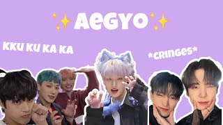 ateez doing aegyo for 7 min and 50 sec straight