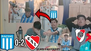 Racing Club 0 - 2 Independiente | Reacción Racinguista | Copa de la liga profesional 2023