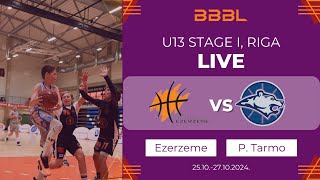 Ezerzeme-Rēzekne 2012 vs Porvoon Tarmo 2012 | BBBL Boys U13