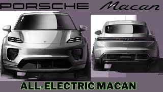 The New 2024 Porsche Macan EV | Design Sketches