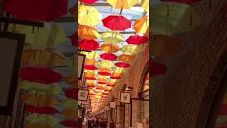 Camden Lock Market Umbrella street, Camden Town, Camden London England things to see in London