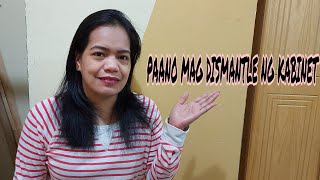 PAANO MAG DISMANTLE NG KABINET | LIPAT BAHAY | BUHAY OFW | CHE LAGANG