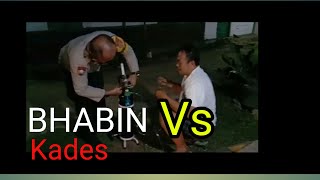 Bhabin dan kades selamtkan nyawa embah KROMO  Carikan Oxigen.