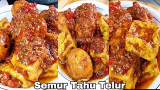 SEMUR TAHU TELUR SEDERHANA | MASAKAN RUMAHAN | BING DAILY