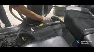 Car Interior Detailing on Hyundai SantaFe #asmr