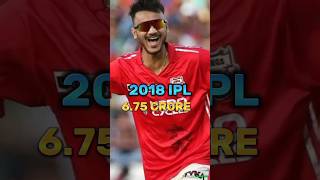 AXAR PATEL IPL SALARY 💙 #ipl #shortvideo #axarpatel #viral #sports #shorts #kxip #dc #mi #iplsalary