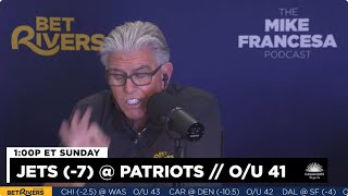 Francesa Football Friday Week 8 - Jets v Patriots - Giants v Steelers