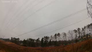 12/2/2023 Foggy Morning, Rainy Day Time Lapse Awesome Cloud & Fog Formations 4K