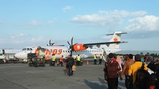 (Flight Trip) Wings Air Flight 1812 from JOG to SUB with ATR 72-600