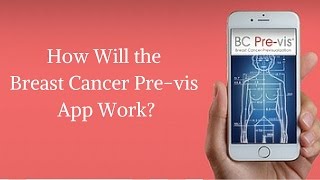 How Will the  Breast Cancer Pre-vis App Work?