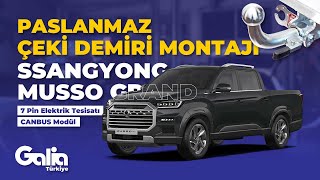 Ssangyong Musso Grand Çeki Demiri Montajı