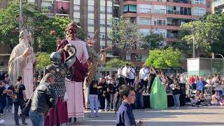 Presentació de la Nova Gegantona de Santa Eulàlia d'Hospitalet de Llobregat