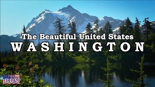 USA Washington State Symbols/Beautiful Places/Song WASHINGTON, MY HOME w/lyrics