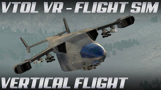 VTOL VR Flight Sim - Vertical Flight Autopilot Training  | 4K 60 FPS Gameplay