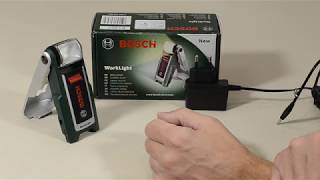 Фонарь Bosch Worklight. Flashlight Worklight Bosch.