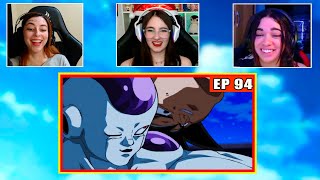 "Mão escorregando do Freeza" 😏 | 3 Pessoas Reagindo | Dragon Ball SUPER - EP 94