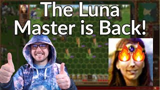 Luna Master is back! || Heroes 3 Conflux Gameplay || Jebus Cross || Alex_The_Magician