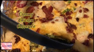 Recipe Alert* Creamy Chicken Casserole Keto Style! Looking for a Simple, easy, family keto recipe?