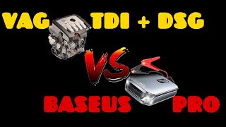 Baseus Jump Starter PRO vs BKD + DSG