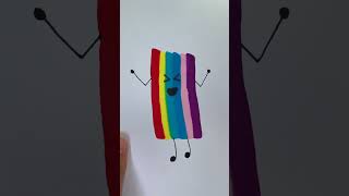 Creative Rainbow Drawing🌈| Easy Rainbow Drawing With Alcohol Markers| Satisfying And Relaxing Art