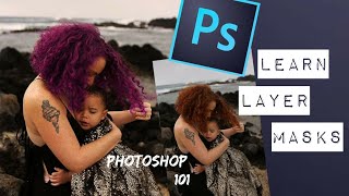 Photoshop Adjustment Layer Masks Explained - Photoshop 101 | Teal Garcia