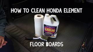 How To Clean Honda Element Floors The Best Way