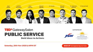 TEDxGatewaySalon : Public Service - Bold Ideas to Actions