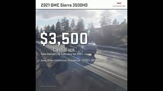 2021 GMC Sierra 3500HD Special