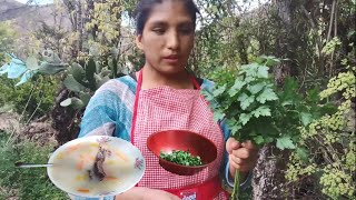 SOPA DE MORON ( Cocinando en el Campo)