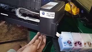 cara perbaiki printer epson l120 eror lampu kedip semua bersamaan | repair printer epson L120 error