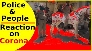 coronavirus india police action | indian police action on corona lockdown