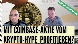 Mit der Coinbase-Aktie vom Hype der Kryptowährungen profitieren?