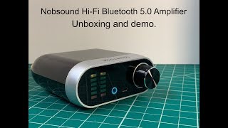 Nobsound Mini Amplifier - Unboxing and Initial Demo