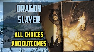 Dragon Slayer All choices - Thronebreaker the Witcher Tales - (Draconic Instinct)