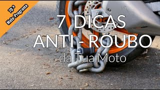 7 super DICAS para evitar o roubo da tua Moto !