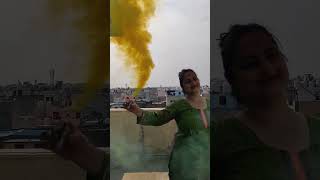 Holi Colour Bomb Dhamaka #shortsvideo #shortsviral #trending