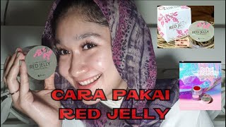 Pakai RED JELLY MSGLOW , cocok untuk wajah berjerawat atau noda jerawat | Syavana Mameh