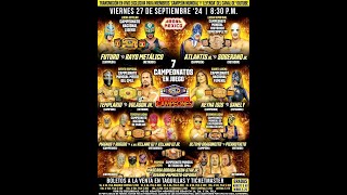 Anti resultados Campeonatos Arena Mexico,Revista Lucha Libre 90's,Los Guerreros,90 Aniv. de Batman