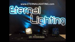 Eternal Lighting Cube™ Series RGBA Rechargeable LED Par How to set up Wireless DMX