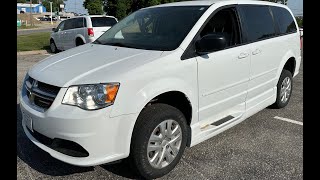 2017 DODGE CARAVAN SE WHEELCHAIR VAN HAMMERDOWN AUCTIONS