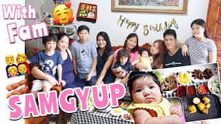 SAMGYUP SA BAHAY | WITH FAM | SANDRA YANGUAS