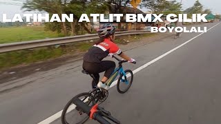 LATIHAN ATLIT BMX cilik dari Boyolali