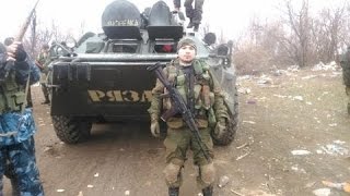 Военная полиция Донецка досматривает Киборгов 12 01 Донецк War in Ukraine