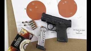 S&W M&P 9mm Shield Accuracy