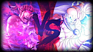 Evil Ryu vs Gouken | Sprite Animation | Street Fighter