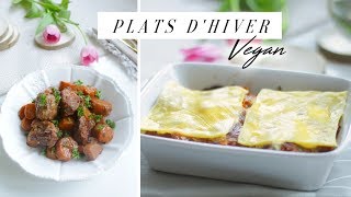 COMFORT FOOD | Seitan Bourguignon & Tartiflette VEGAN | Alice Esmeralda